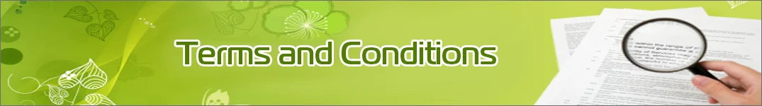 Terms and Conditions for Send Flowers To Bangladesh